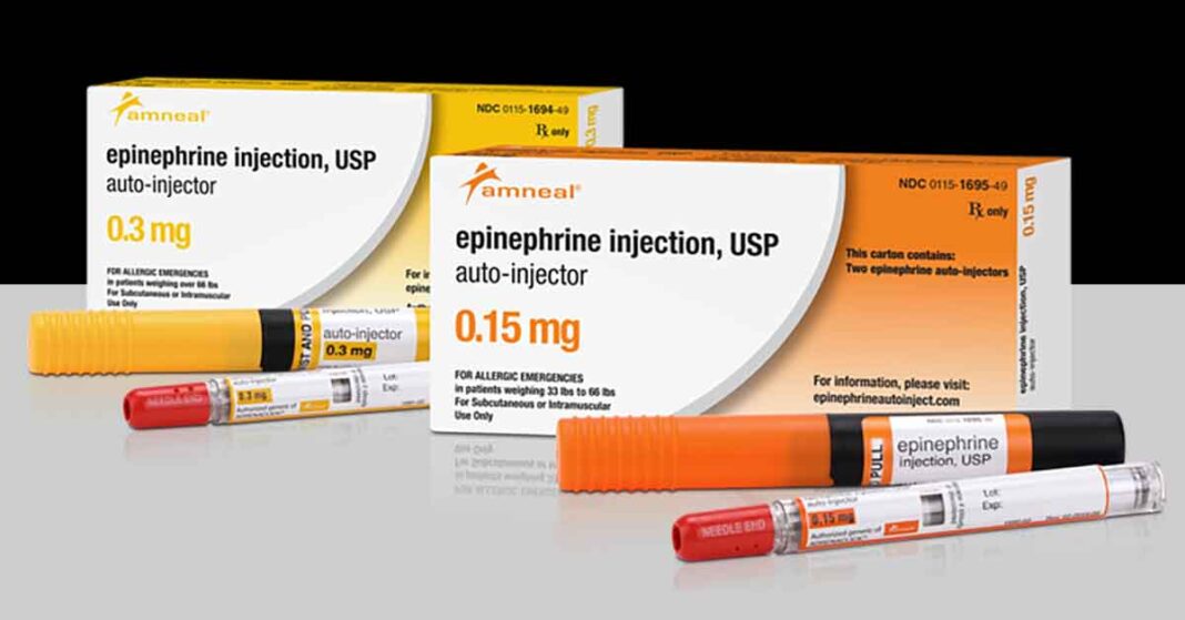 Amneal Epinephrine Auto-Injectors