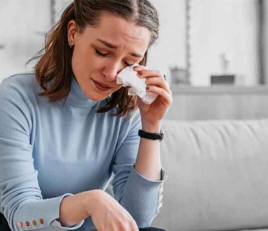 Woman Crying