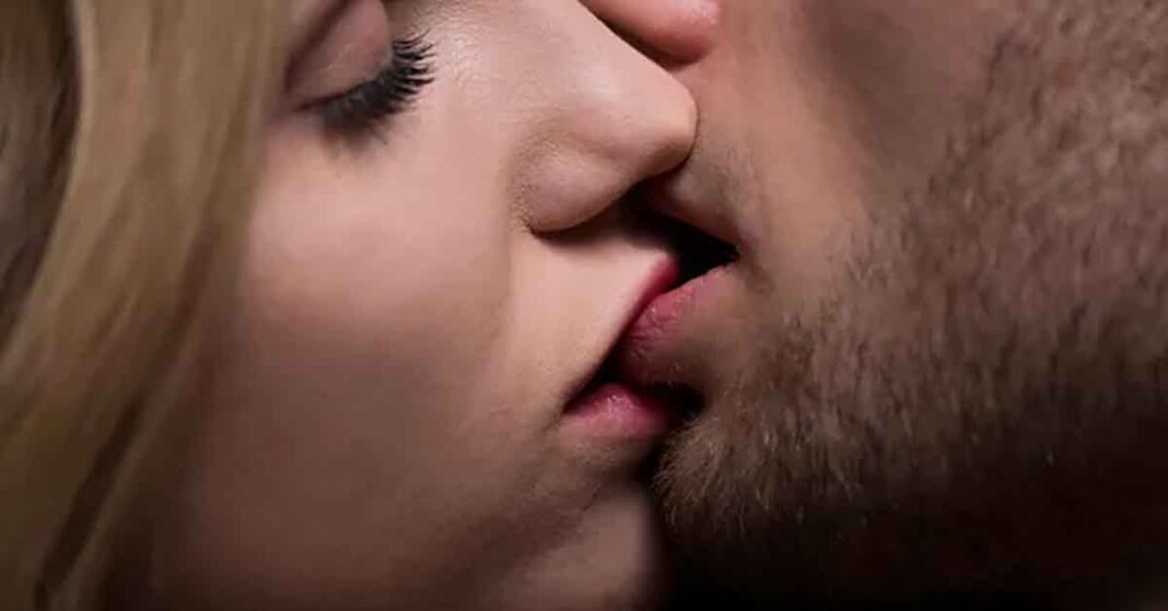Couple Kissing