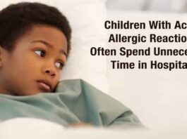 Children With Acute Allergic Reactions Often Spend Unnecessary Time in Hospitals