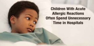 Children With Acute Allergic Reactions Often Spend Unnecessary Time in Hospitals