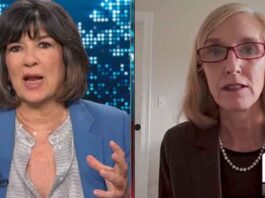 Christiane Amanpour and Kari Nadeau