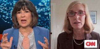 Christiane Amanpour and Kari Nadeau