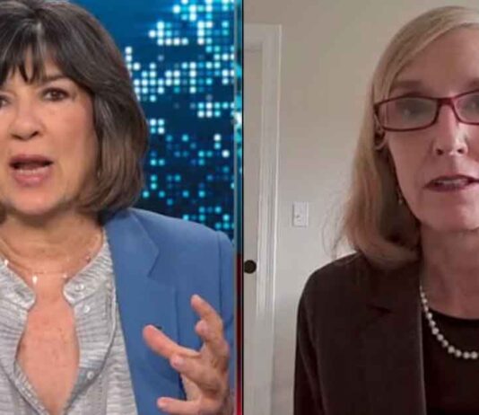 Christiane Amanpour and Kari Nadeau