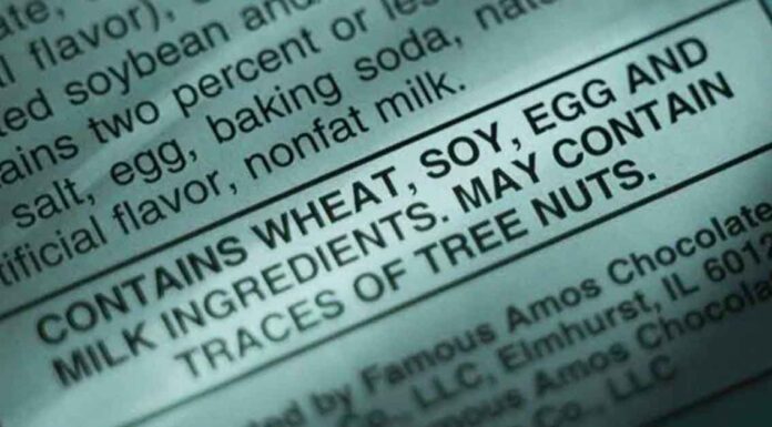 May Contain Label