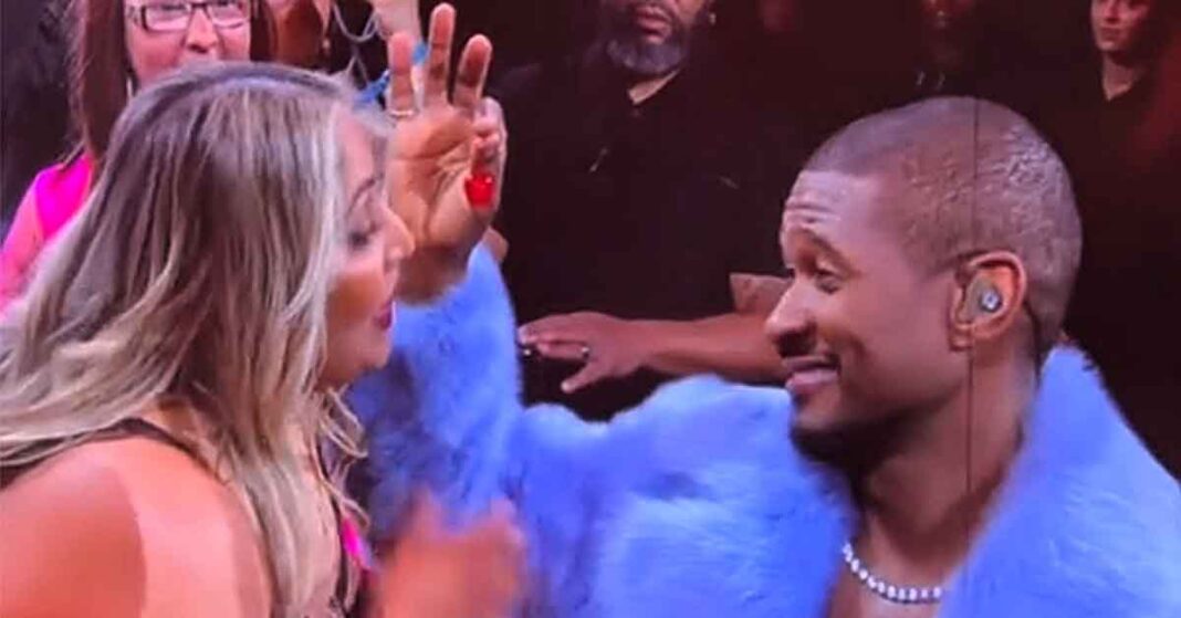 Usher and Allergic Fan