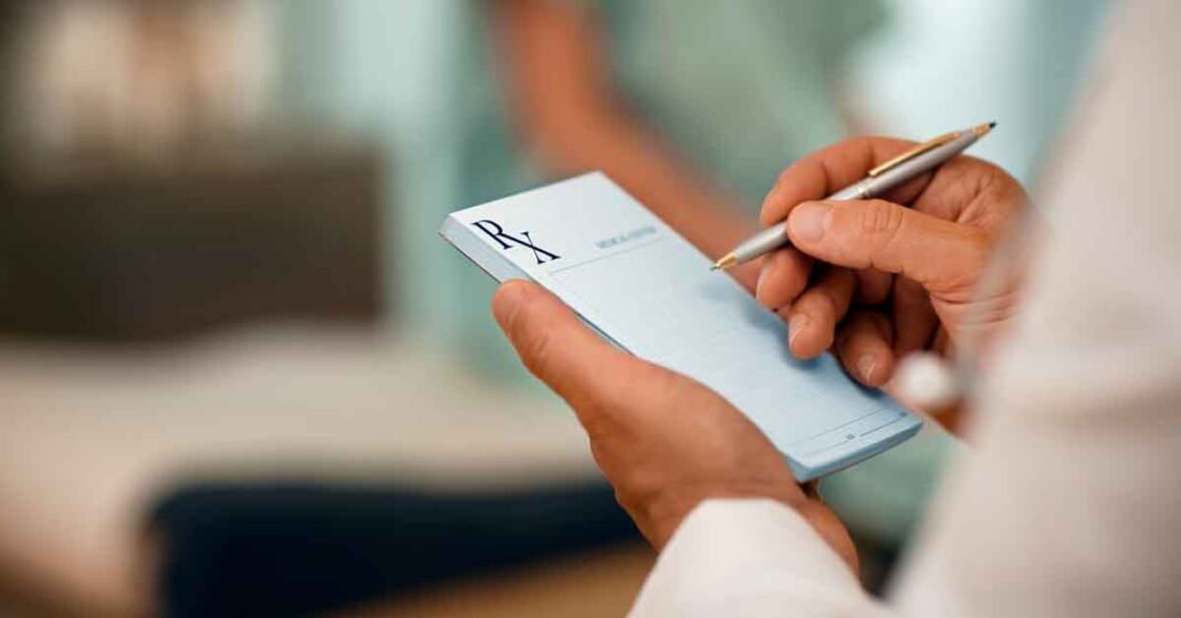 Doctor Writing Prescription