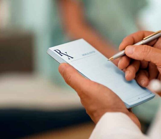 Doctor Writing Prescription