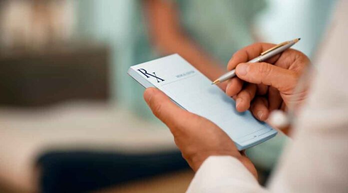 Doctor Writing Prescription