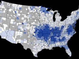 Map of Suspected AGS Cases Across the US