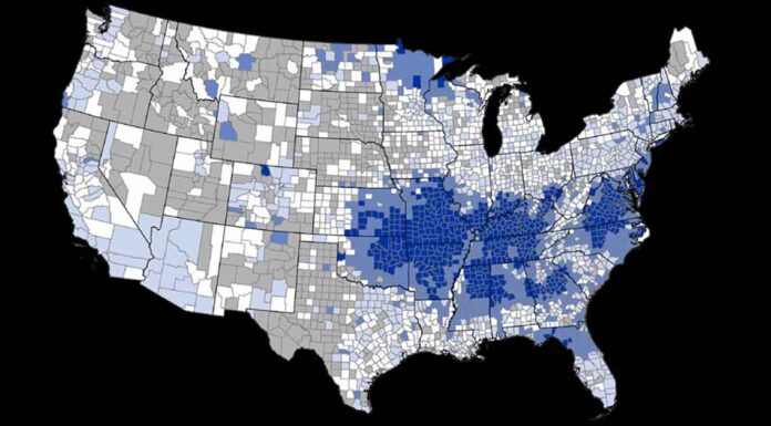 Map of Suspected AGS Cases Across the US