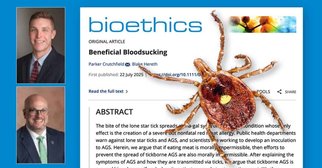 Beneficial Bloodsucking