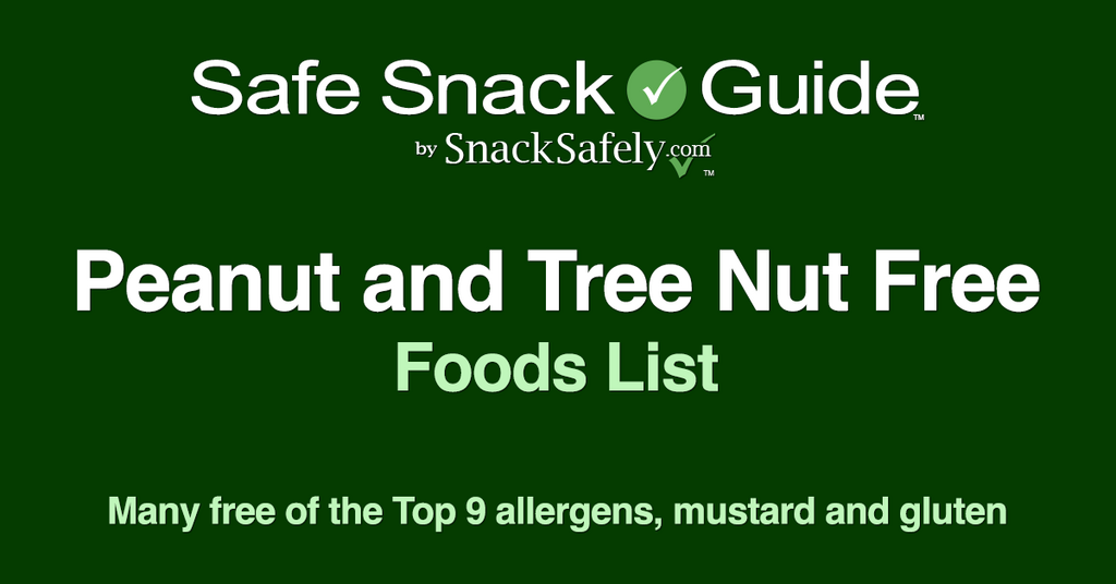 SSG Site Header - Peanut and Tree Nut Free