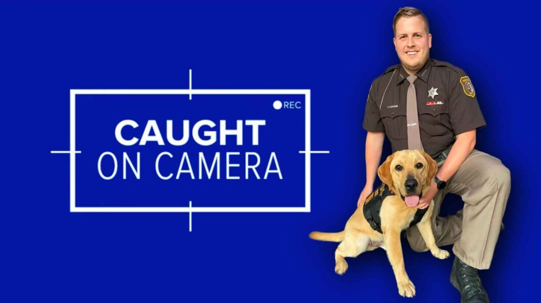 Deputy James Liedel and K9 Partner