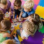 Stock Photo of Kids in Nursery
