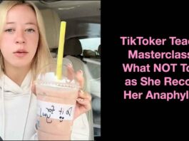TikToker Teaches Masterclass in What NOT To Do as She Records Her Anaphylaxis