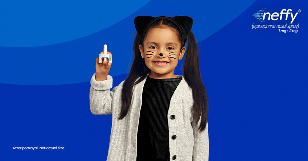 Say hello Halloween night with needle-free neffy.