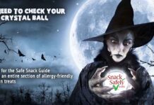 Halloween Crystal Ball Witch