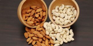 Almonds and Cashews