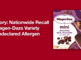 Haagen-Dasz Recall