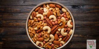 AI-Generated Bowl of Peanuts and Tree Nuts