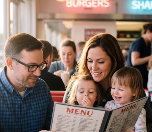 AI Generated Family Reading Menu