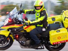 File Photo of MDA Motorcycle