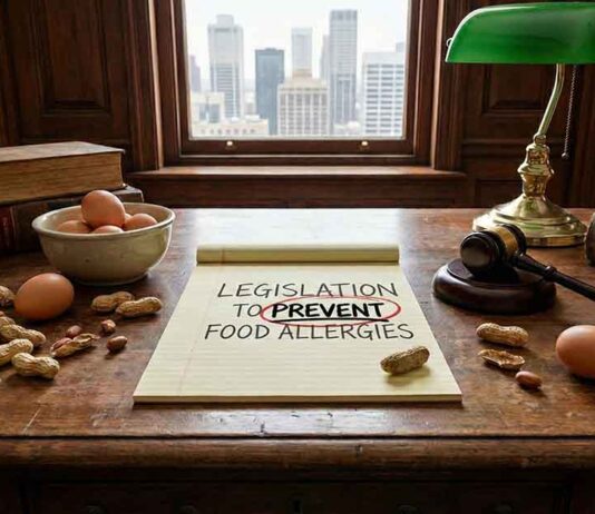 Legislation to prevent food allergies