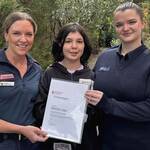 Paramedic Louise Creasey, Matilda Little and Dispatcher Nicole Middleton
