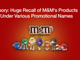 M&M's Recall