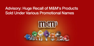 M&M's Recall
