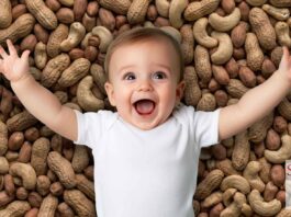 Baby with Peanuts and Cashews