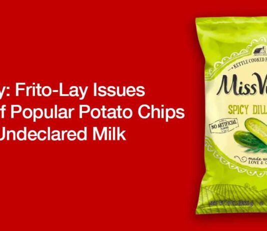 Miss Vickie's Recall