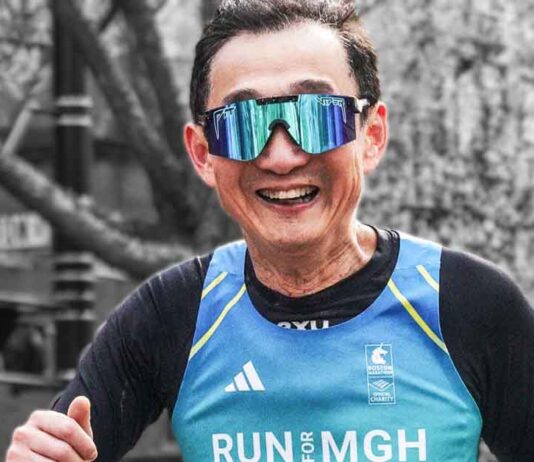 Dr Qian Yuan Running the Boston Marathon for Food Allergy Research