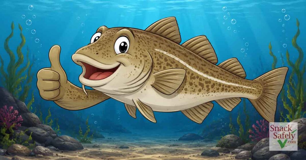 Cartoon Codfish — AI-Generated