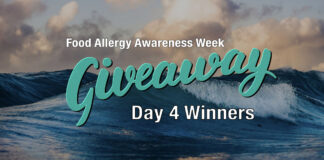 Catch the Wave! Day 4 Winners of Our $5,000 Food Allergy Awareness Week Giveaway Day 4 Featured Image