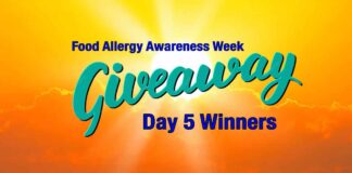 Rising High! Day 5 Winners of Our $5,000 Food Allergy Awareness Week Giveaway Day 5 Featured Image