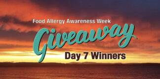 Announcing Day 7 Winners of Our $5,000 Food Allergy Awareness Week Giveaway Day 7 Featured Image