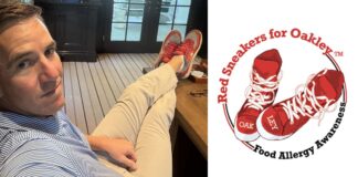 Eli's Red Sneakers Message