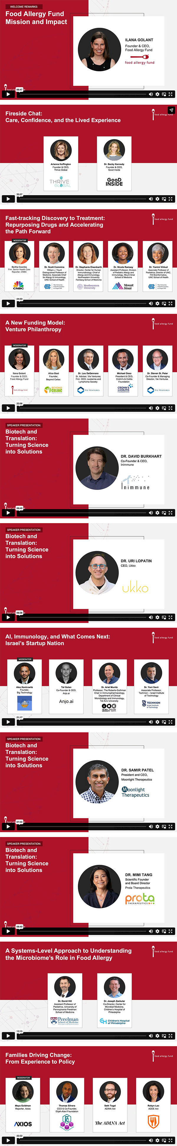 FAF Summit 2026 Videos