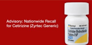 Cetirizine Recall