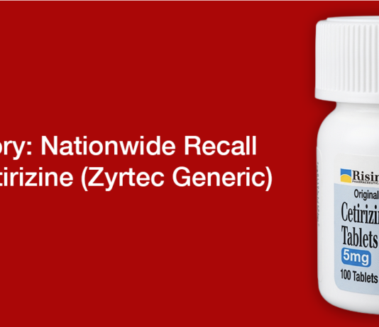 Cetirizine Recall