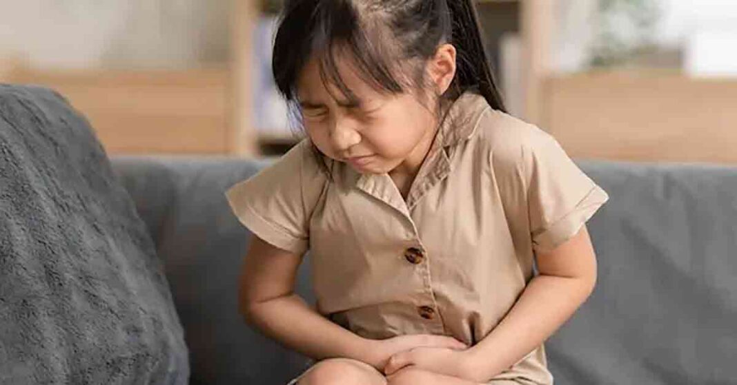 Child with Stomach Pain