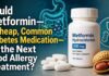 Could Metformin—a Cheap, Common Diabetes Medication—Be the Next Food Allergy Treatment? Metformin Repurposing - AI-generated
