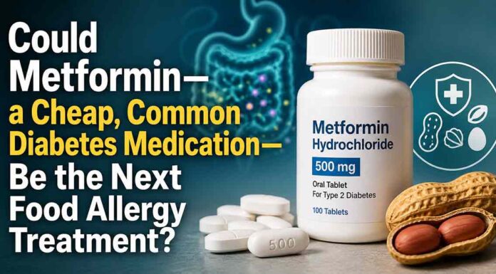 Could Metformin—a Cheap, Common Diabetes Medication—Be the Next Food Allergy Treatment? Metformin Repurposing - AI-generated