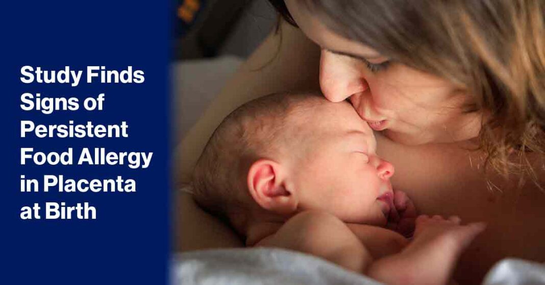 Study finds signs in placenta