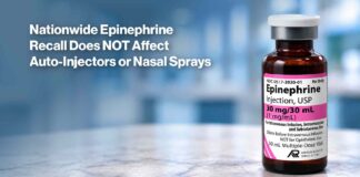 American Regent Epinephrine Recall