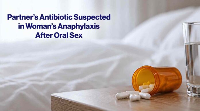 Partner’s Antibiotic Suspected in Woman’s Anaphylaxis After Oral Sex Anaphylaxis After Oral Sex