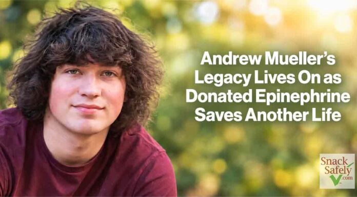 Andrew Mueller’s Legacy Lives On as Donated Epinephrine Saves Another Life Andrew Miller Saves Another Life