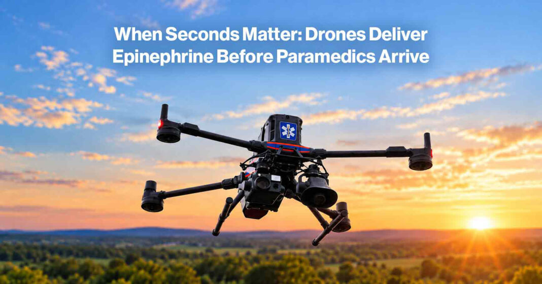 Emergency Medical Drone - AI-Background